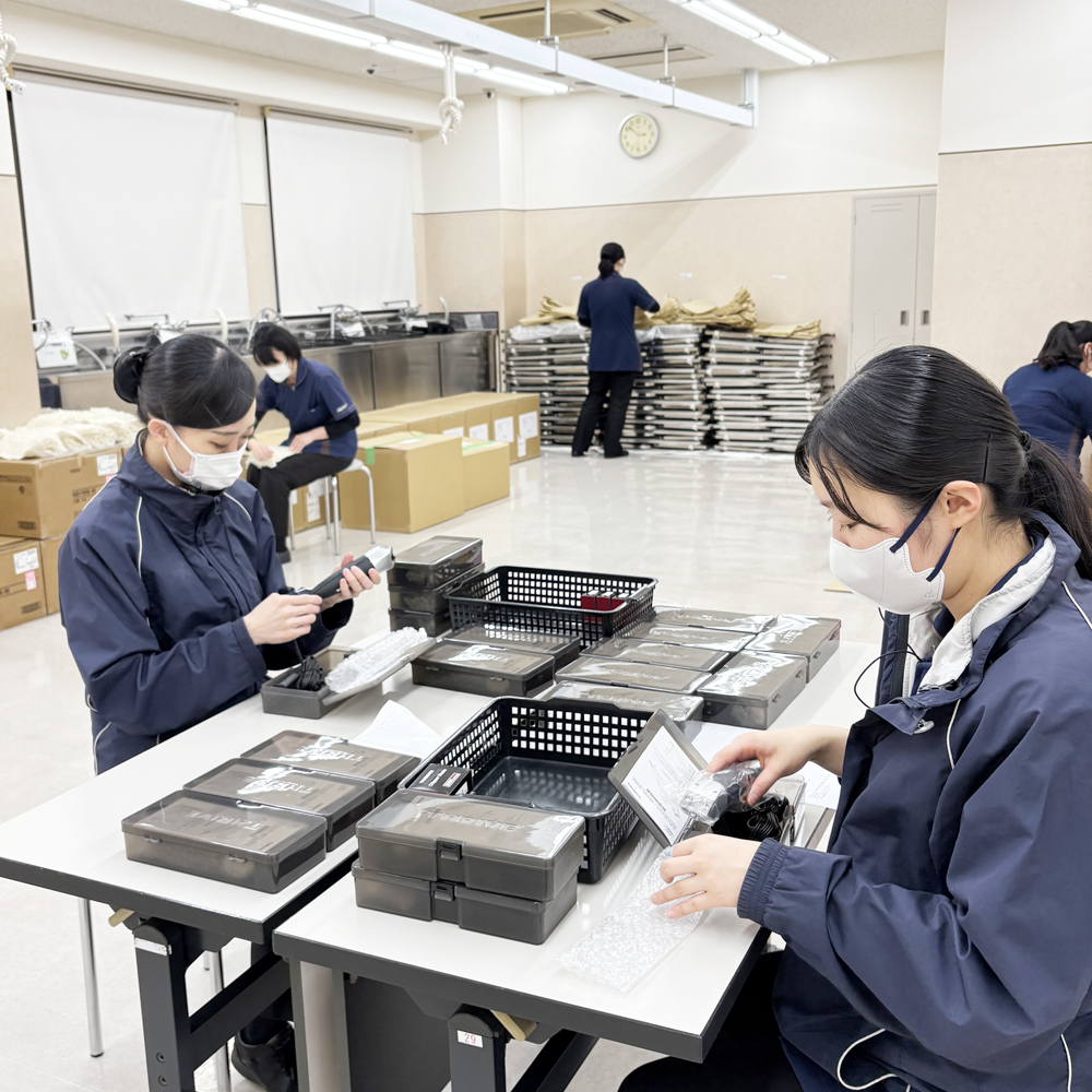 新入生の実習器具準備！